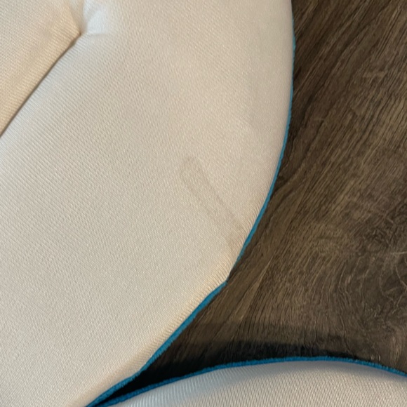 Blooming Bath Baby Bath Soft Sink Bath Pillow Blue 0-6 Months Flower Seat - Picture 8 of 8